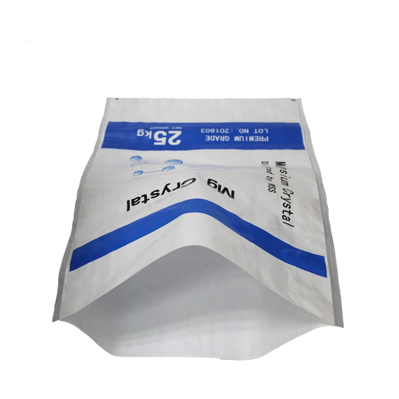 Customized Transparent PP Laminated Woven Raffia Bag for Chemical, Rice, Flour, Sugar, Pellet, Biofuels, Charcoal, Fertilizer, Building Material