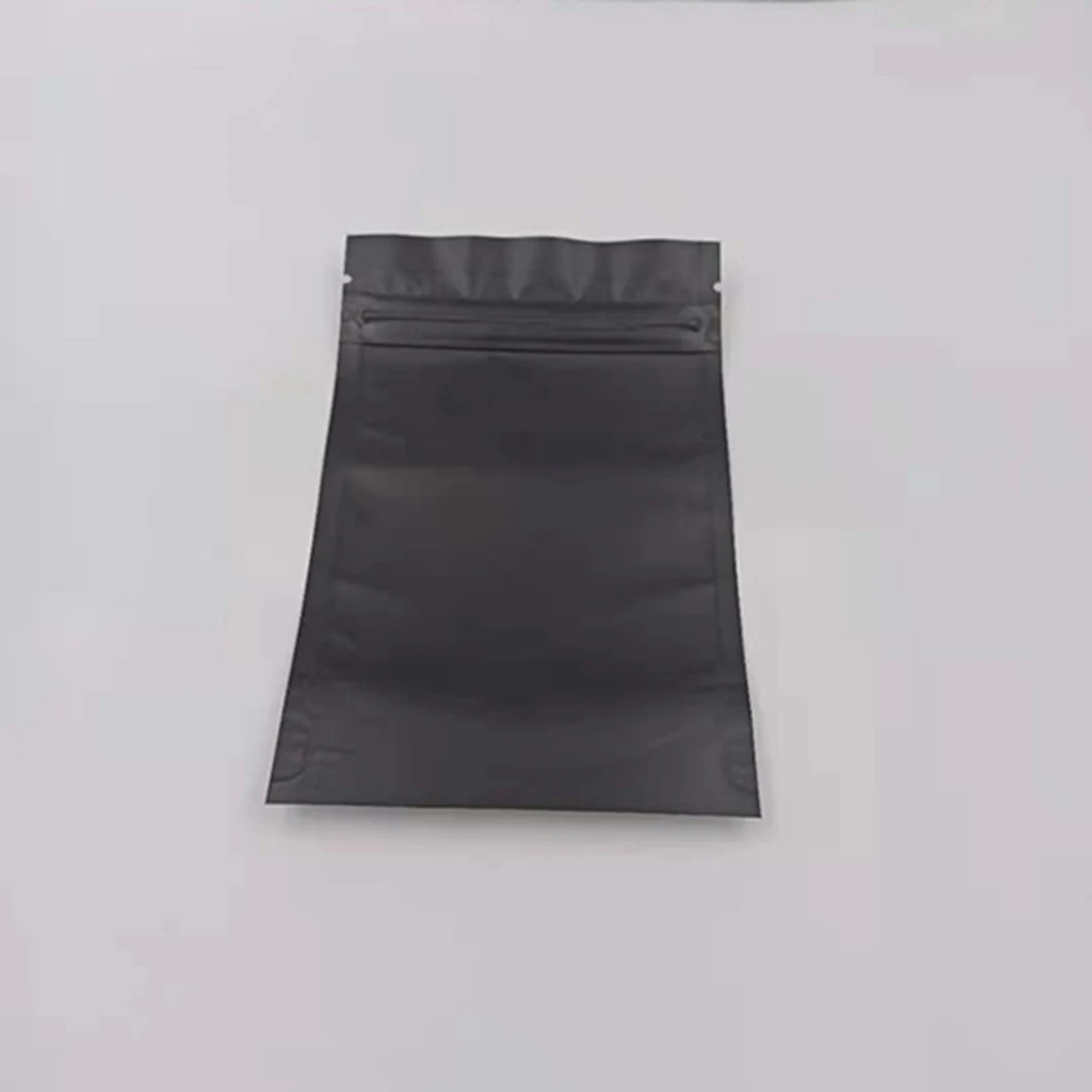 The Cheap Price Wholesale One Side Black One Side Transparent Mylar Bag