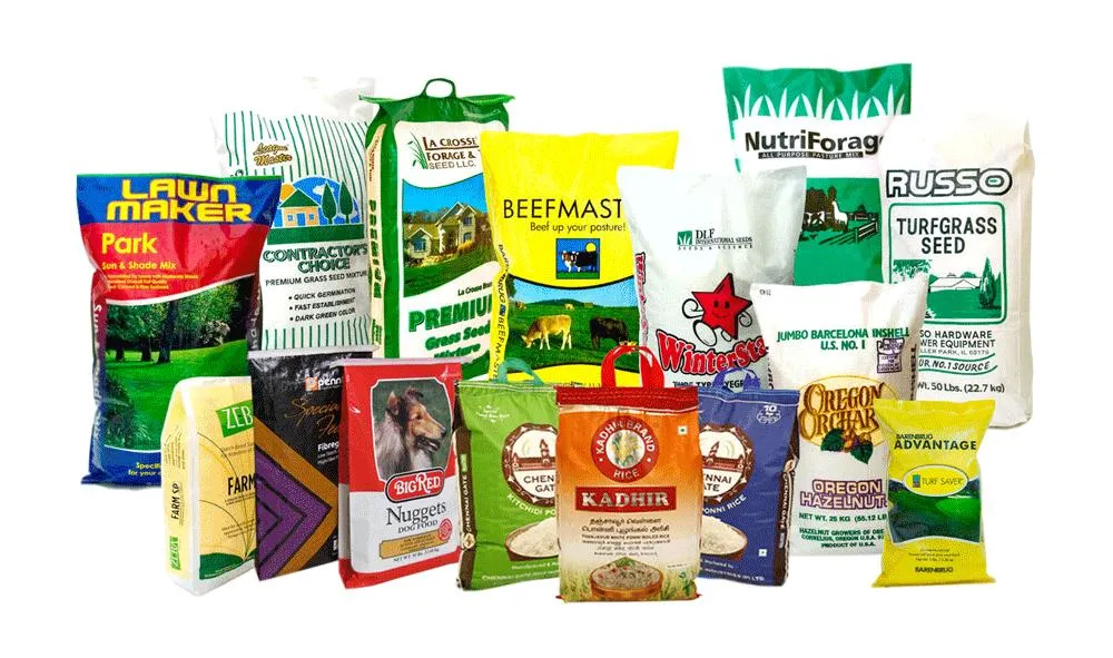 Woven Plastic Paper Package Bag / Laminated Bag / Plastic Paper Bag / Popcorn Bag / Fertilizer Bag Agricultral Feed Seed Bag and Chemical Packaging Bag