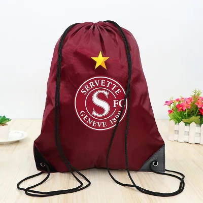 Bulk Sale Fashion 210d RPET Polyester Drawstring Backpack Bag