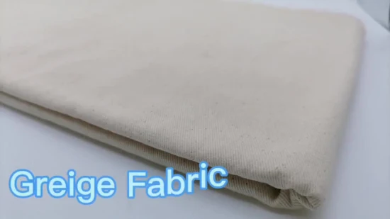 Supplier Woven Textile 100% Cotton Canvas Fabric for Bag